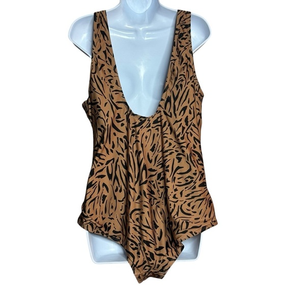 Modcloth The Bonita One-Piece cheetah Swimsuit woman’s SZ. 3X - Picture 10 of 16